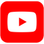 This image has an empty alt attribute; its file name is youtube_social_squircle_red.png